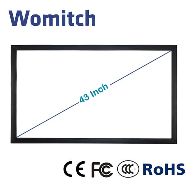 43 inch DIY Touch screen frame multi touch screen panel